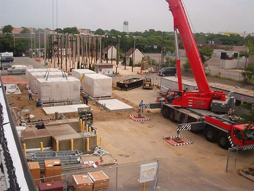 Verizon Fuel-Cell Baustelle